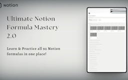 Ultimate Notion Formula Mastery 2.0 media 1