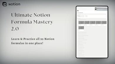 Ultimate Notion Formula Mastery 2.0 gallery image