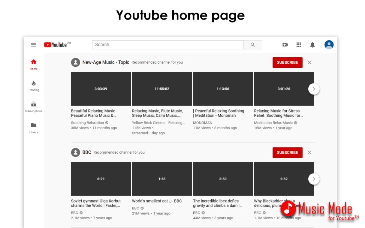 Music Mode for Youtube™ gallery image