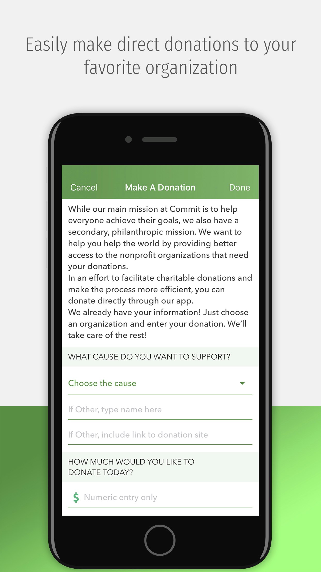 Commit: Track & Achieve Goals gallery image