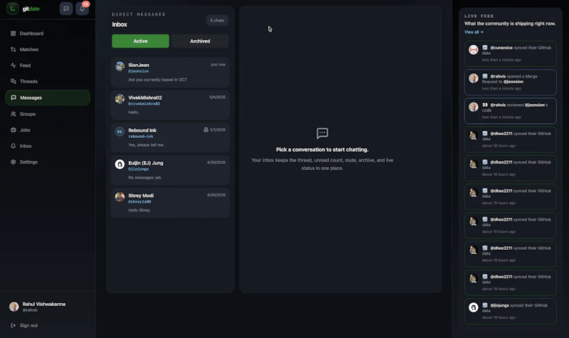 GitDate screenshot 3