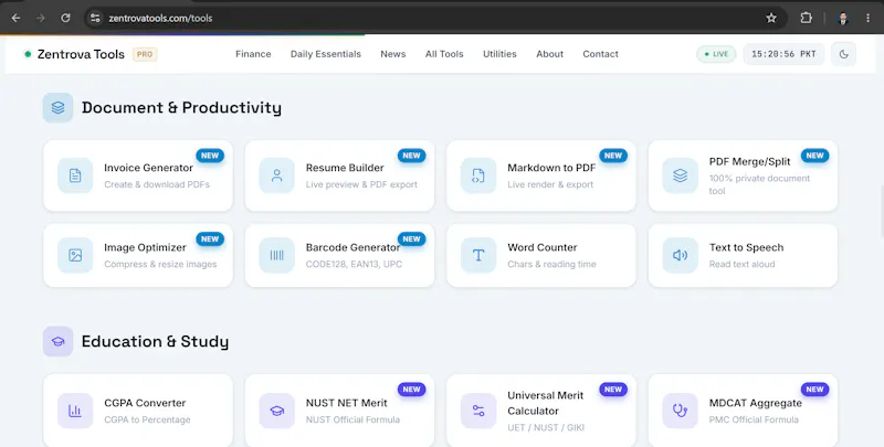 Zentrova Tools screenshot 10
