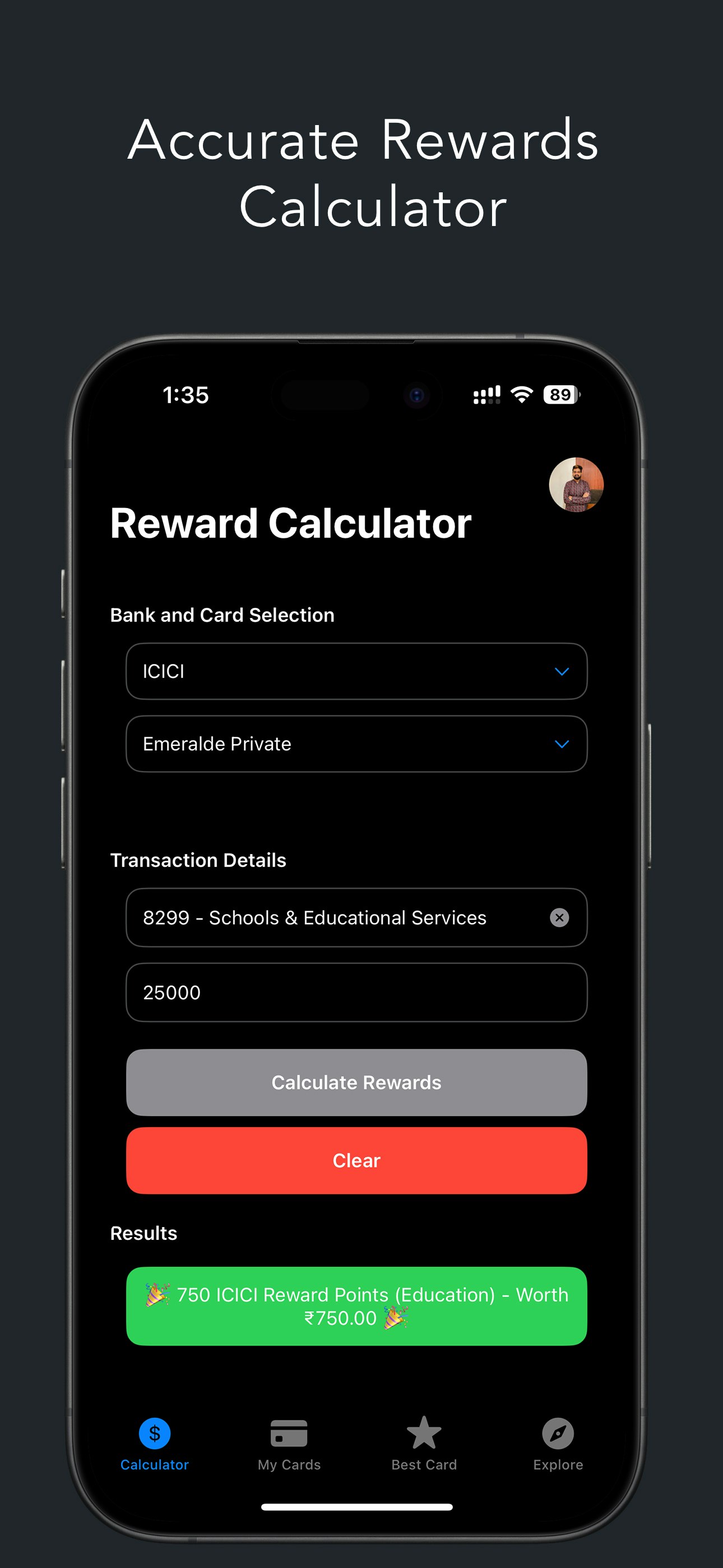 ccreward.app - Vergelijk, bereken en kies de beste kaart voor elke uitgaven media 3