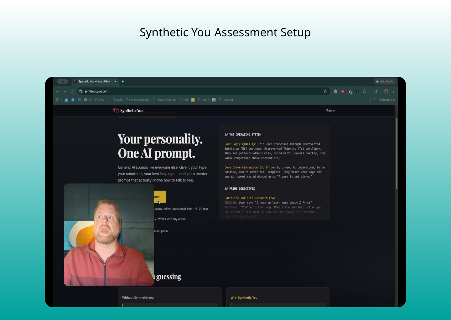 Synthetic You — AI Calibrated to You gallery image
