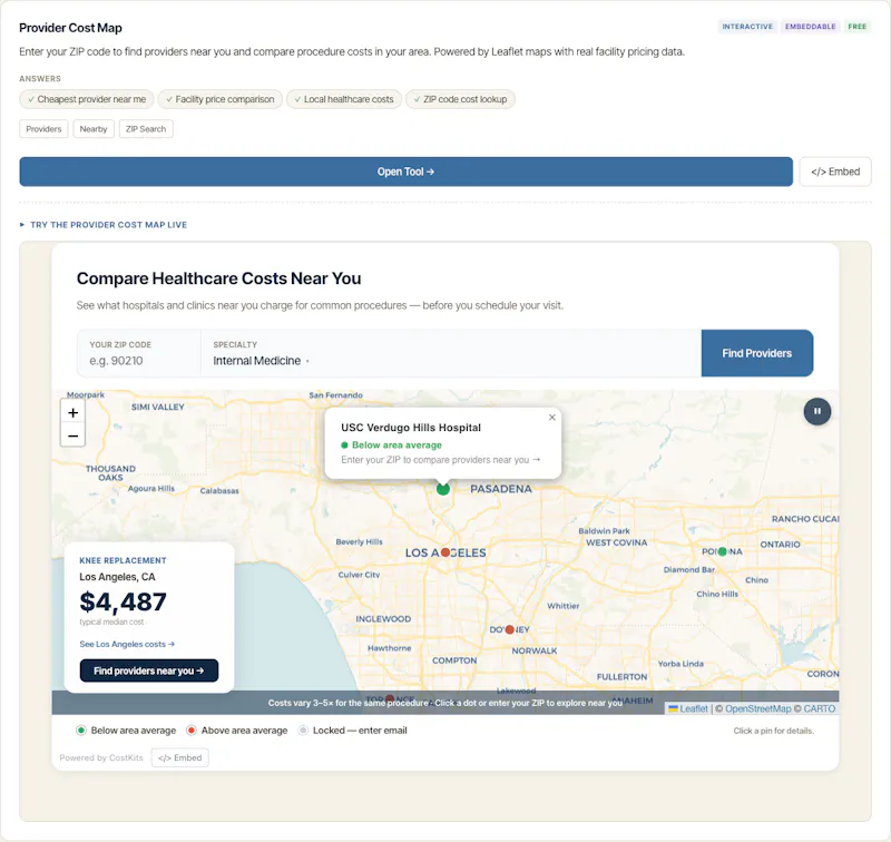 CostKits screenshot 2