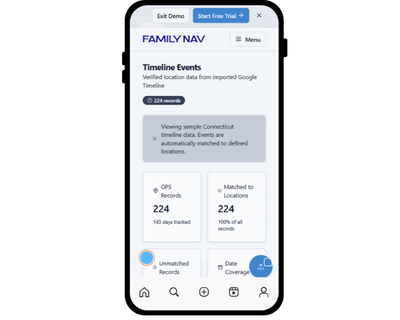 FamilyNav 2.0 - Screenshot 4 showing product features and functionality