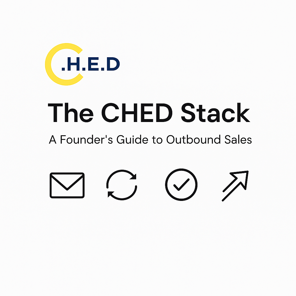 Ched Stack - Giden satışlar için bir kurucunun kılavuzu medya 1