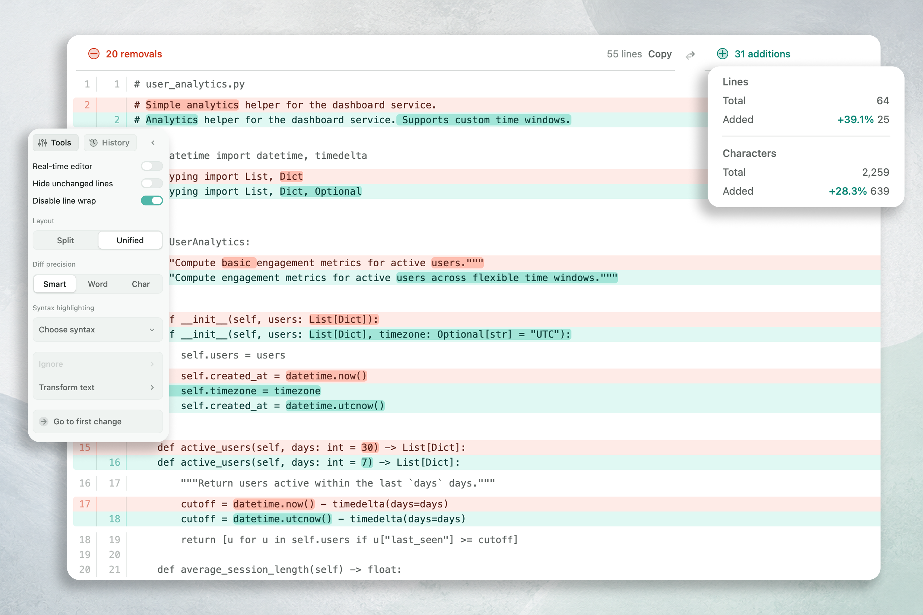 Diffchecker gallery image