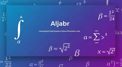 Aljabr | The Math IDE gallery image