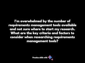 ChatGPT for Requirements Management gallery image