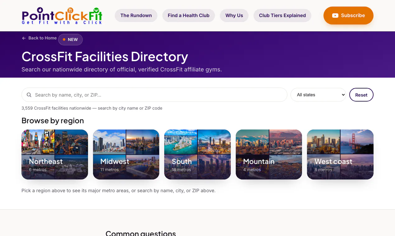PointClickFit gallery image