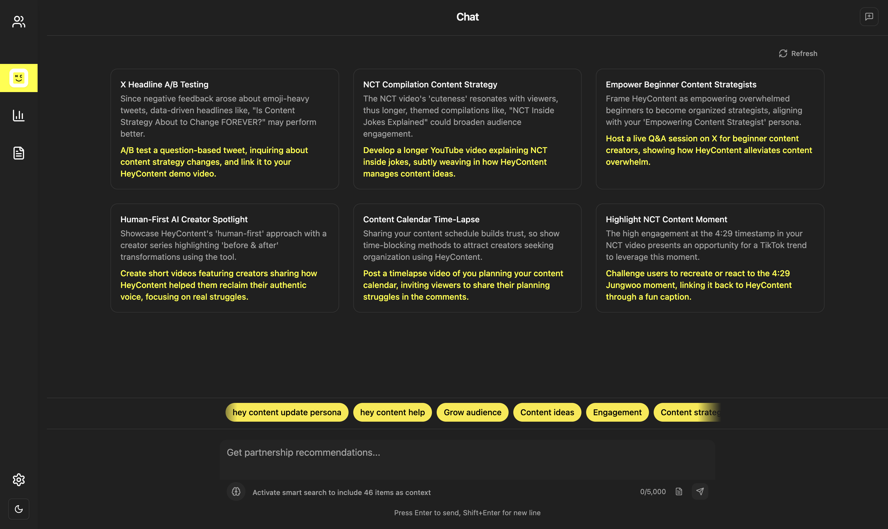 Heycontent - Il tuo sistema operativo creativo.Costruito per pensare con te. media 3