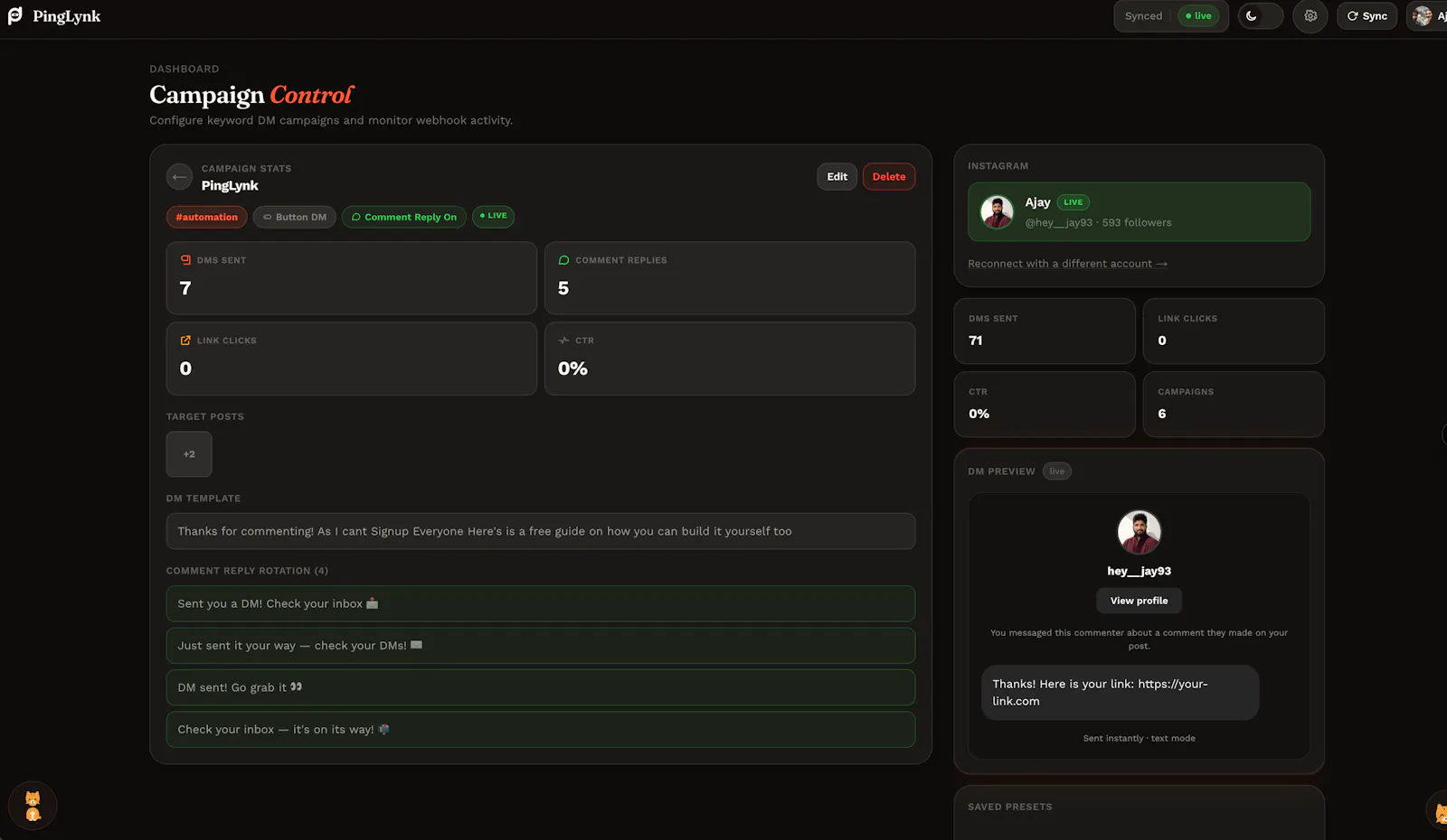 PingLynk screenshot 5