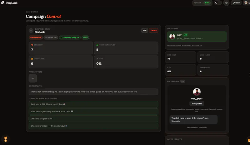 PingLynk screenshot 5