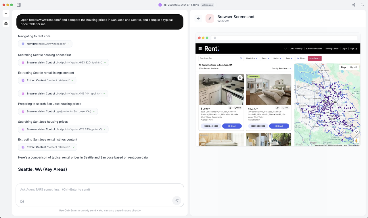 Agent TARS gallery image