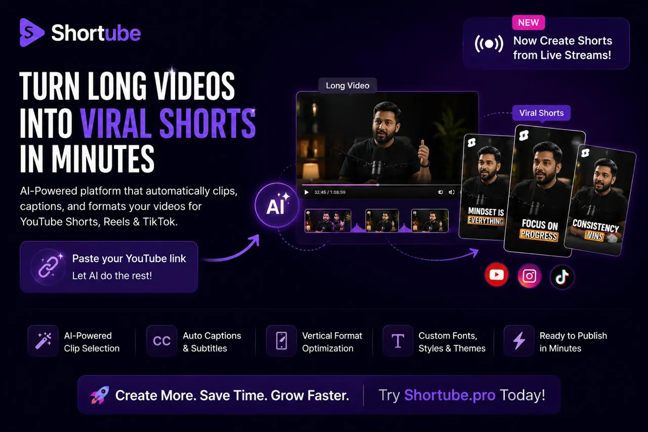 Shortube.pro gallery image