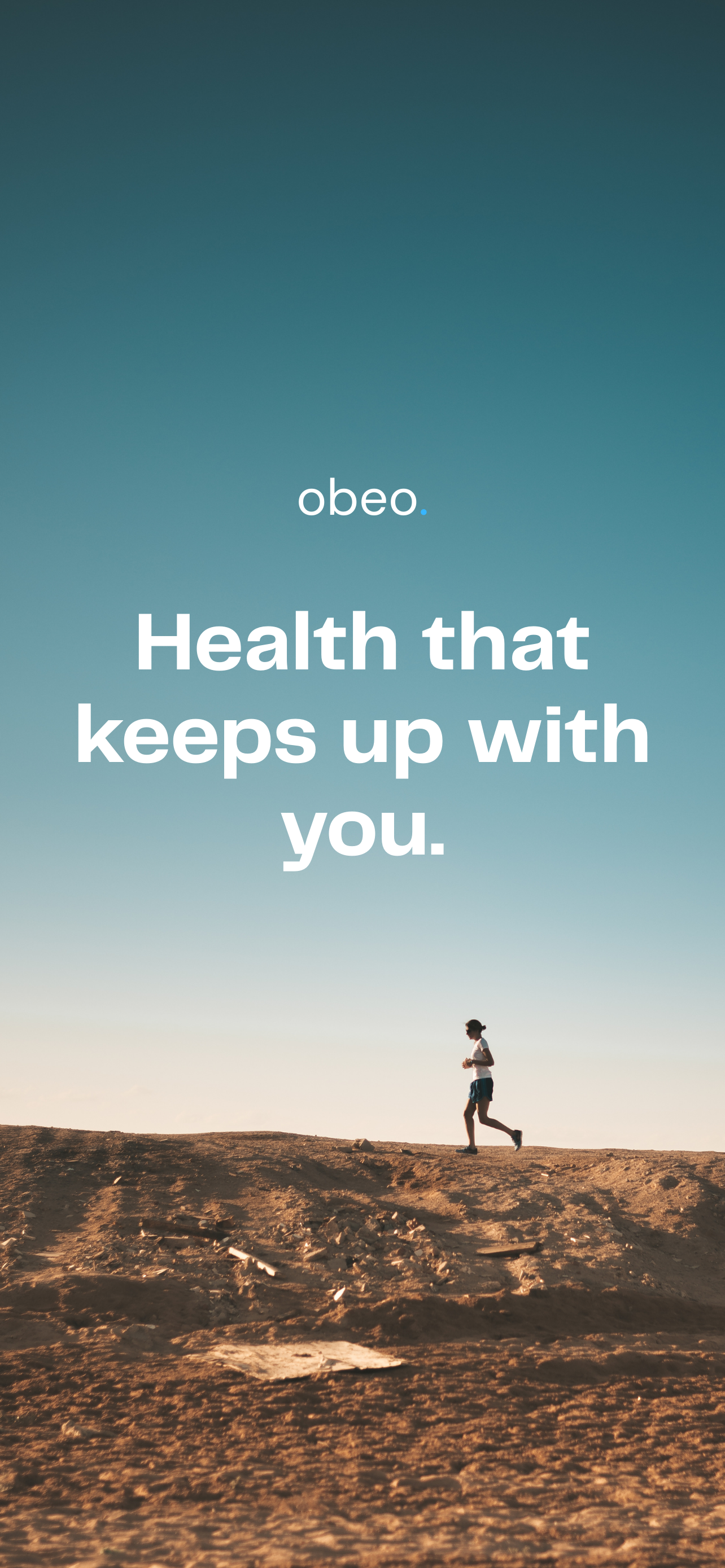 Obeo: Health On the Go - Main product screenshot demonstrating key features and user interface