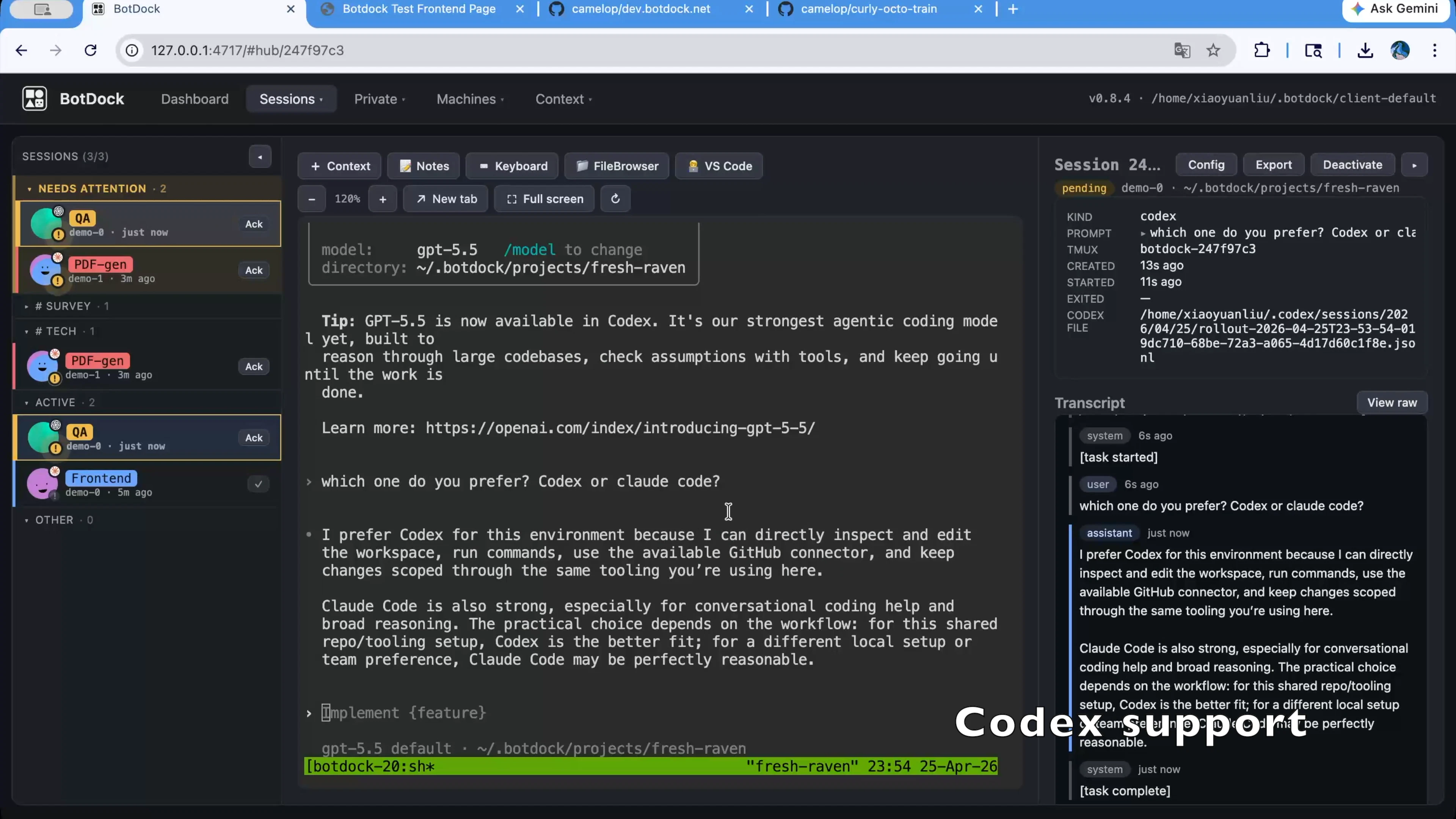 BotDock screenshot 1