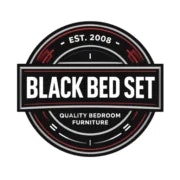 Black Bed Set Store - Product Hunt launch logo and brand identity