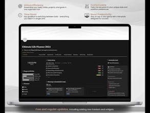 Ultimate Life Planner Notion Template gallery image