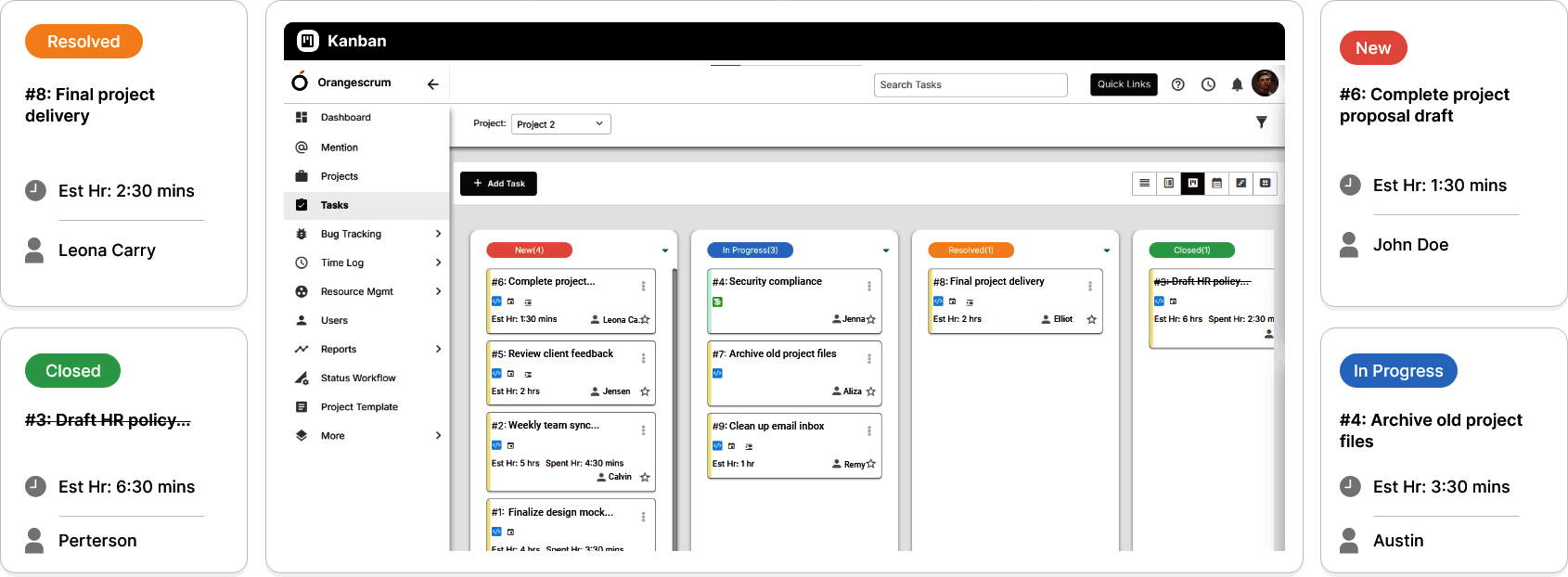 Orangescrum gallery image