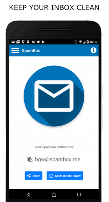 SpamBox - Anonymous Temp Email gallery image