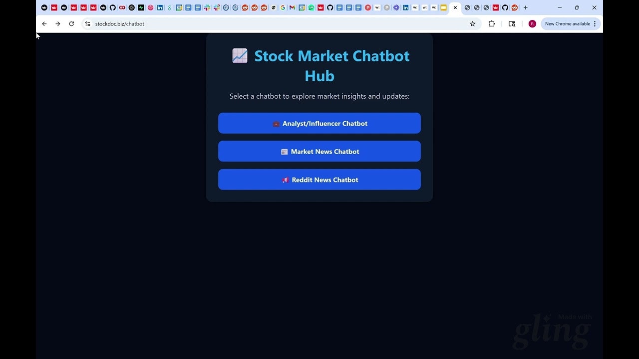 Stock Market Chatbots gallery image