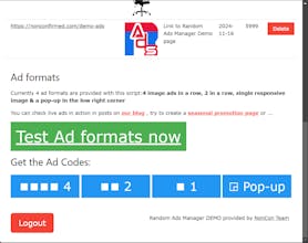 Random Ads Manager gallery image