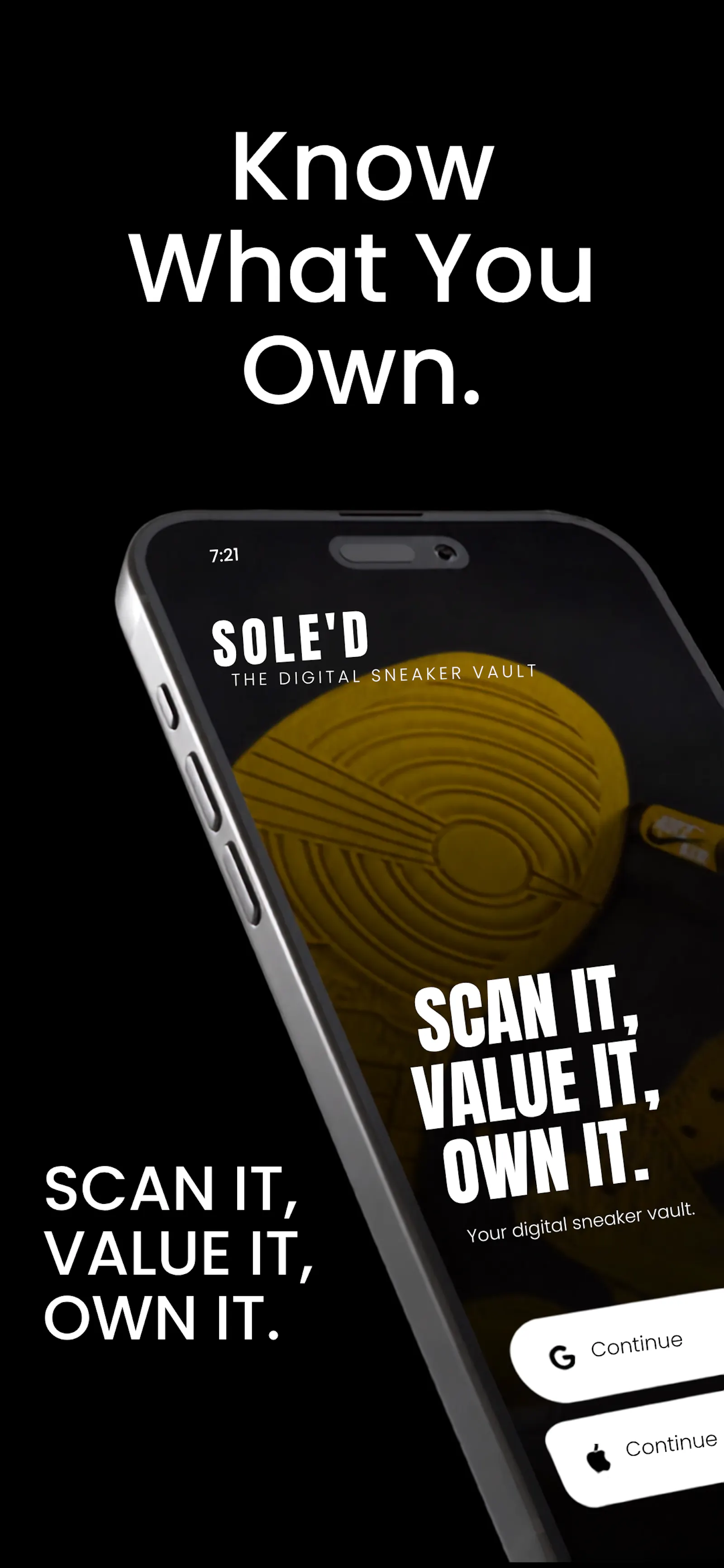 SOLE'D - Your Collection, Valued screenshot 1