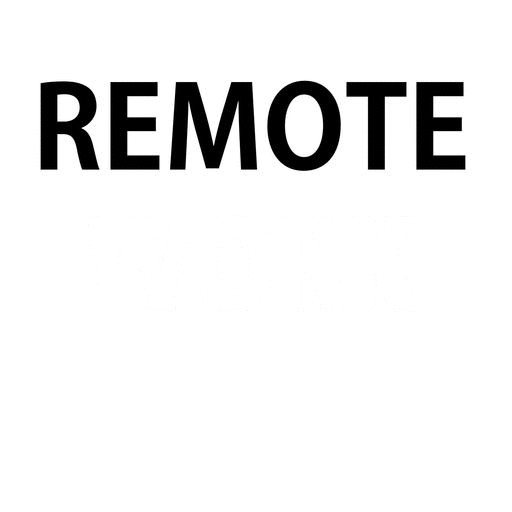 Remote Work 2020
