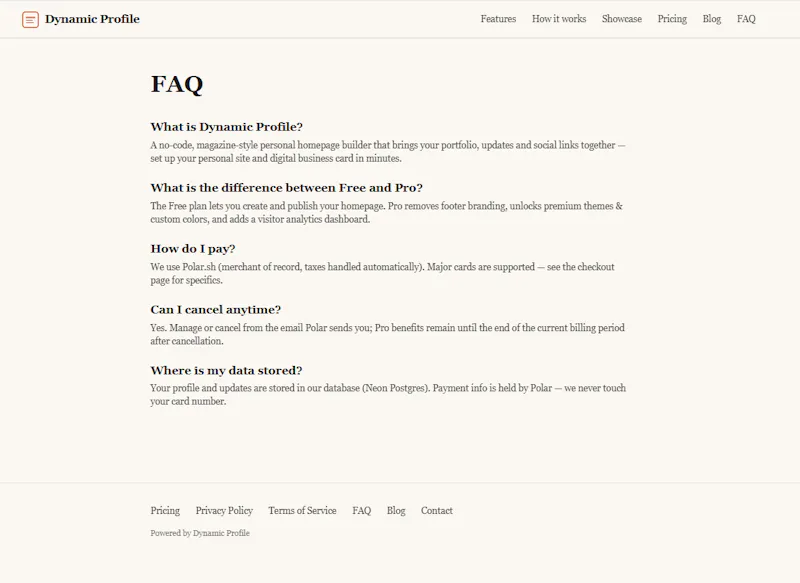 Dynamic Profile screenshot 6