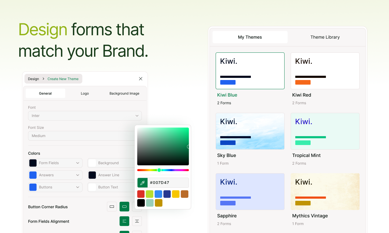 Kiwiform gallery image