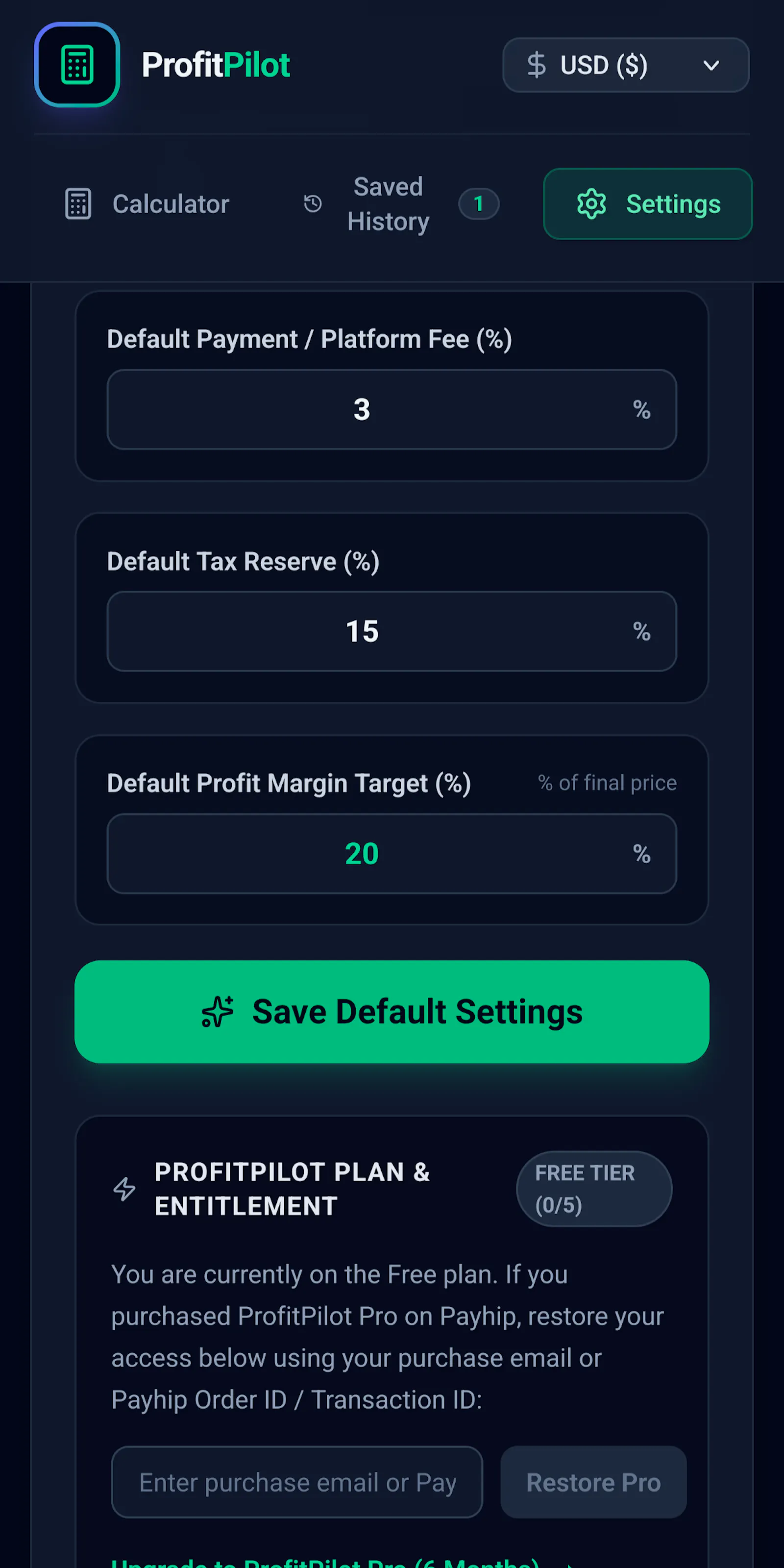 ProfitPilot screenshot 9
