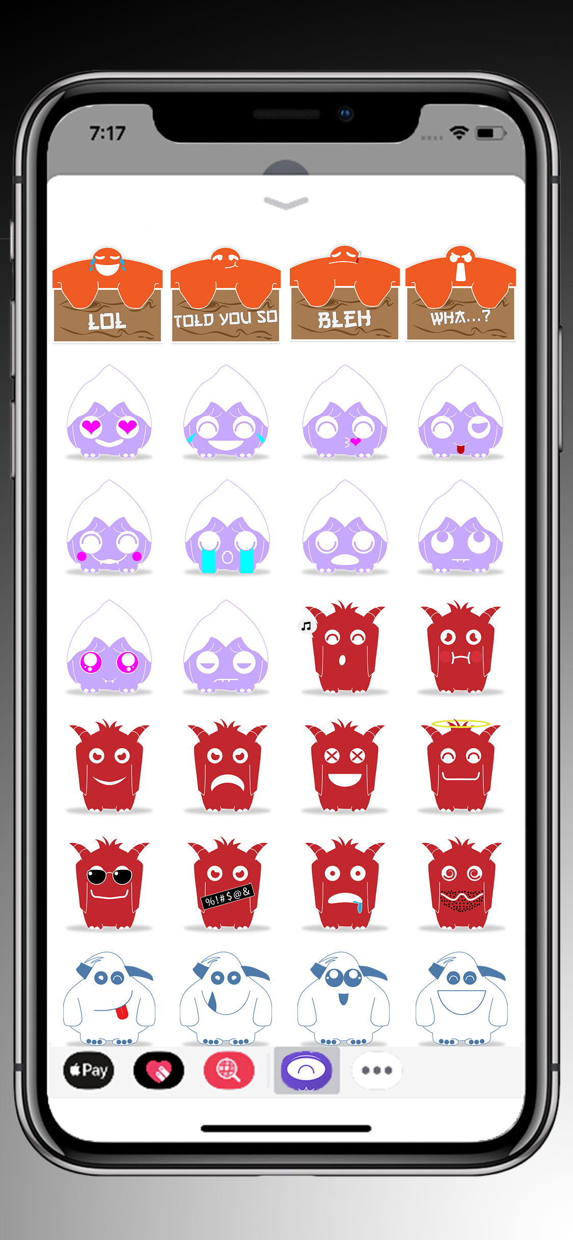 smashMOJI -  iMessage Emoji gallery image