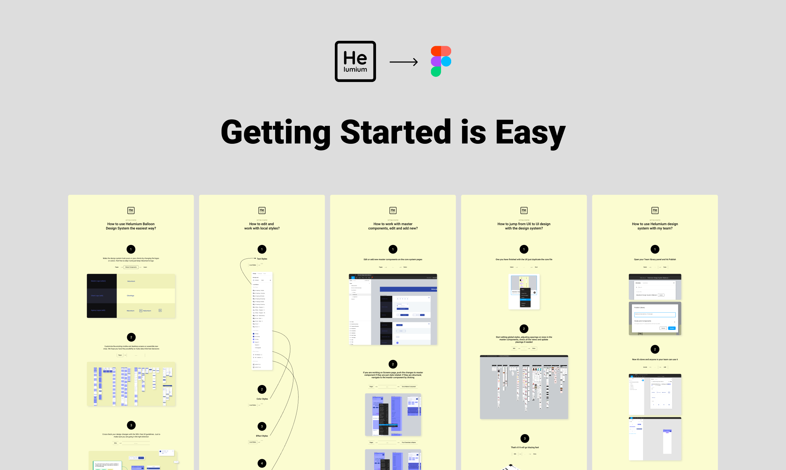 Helumium eCom Design System for Figma gallery image