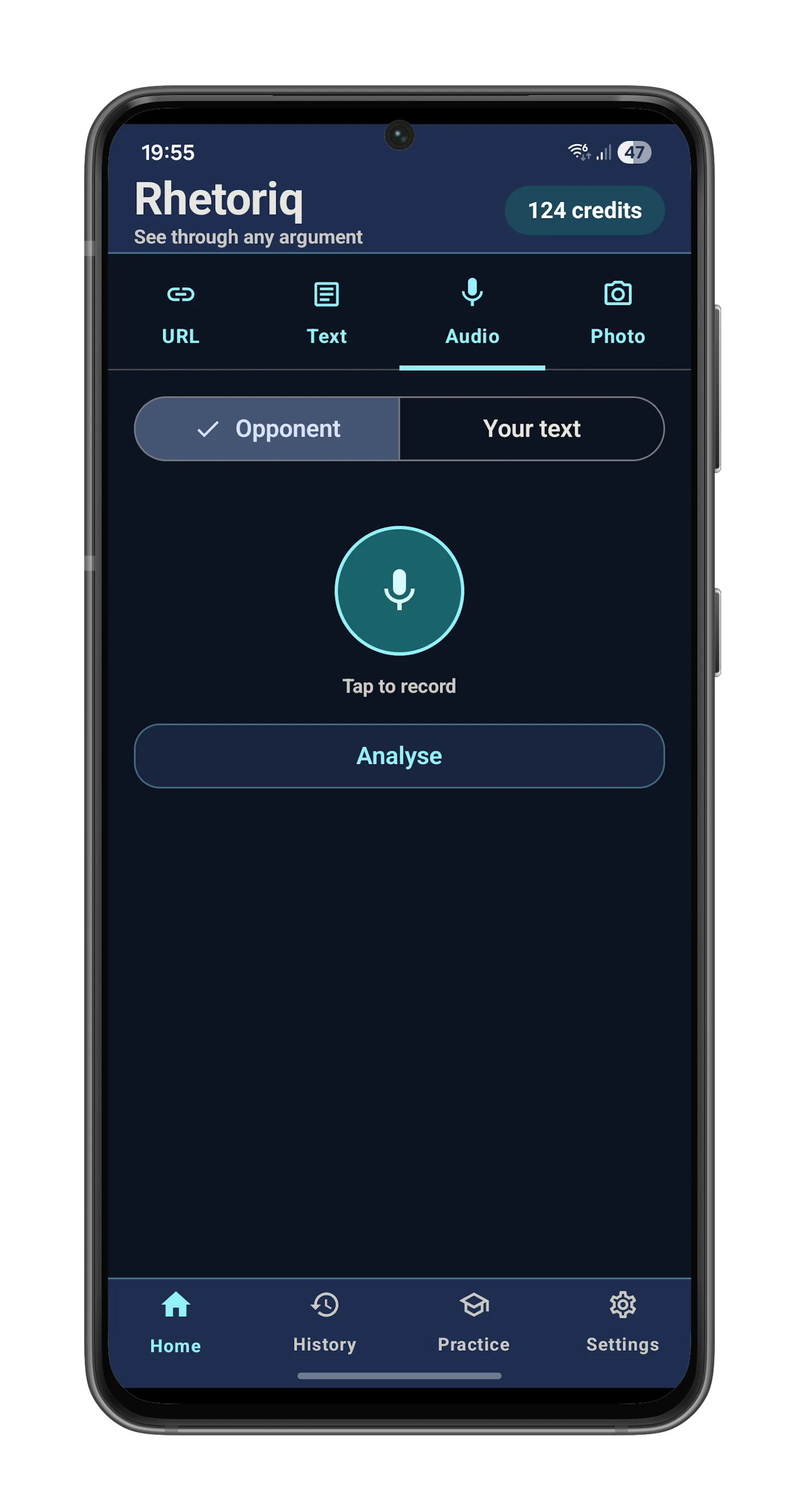 Rhetoriq screenshot 2