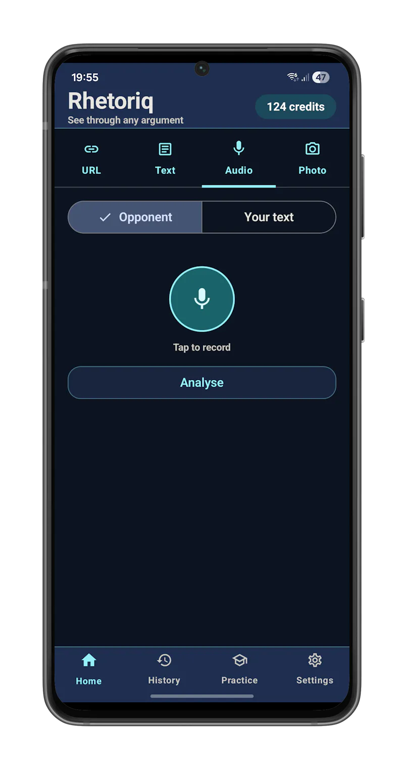 Rhetoriq screenshot 2