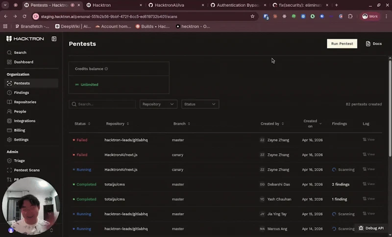 Hacktron screenshot 1 (video preview)