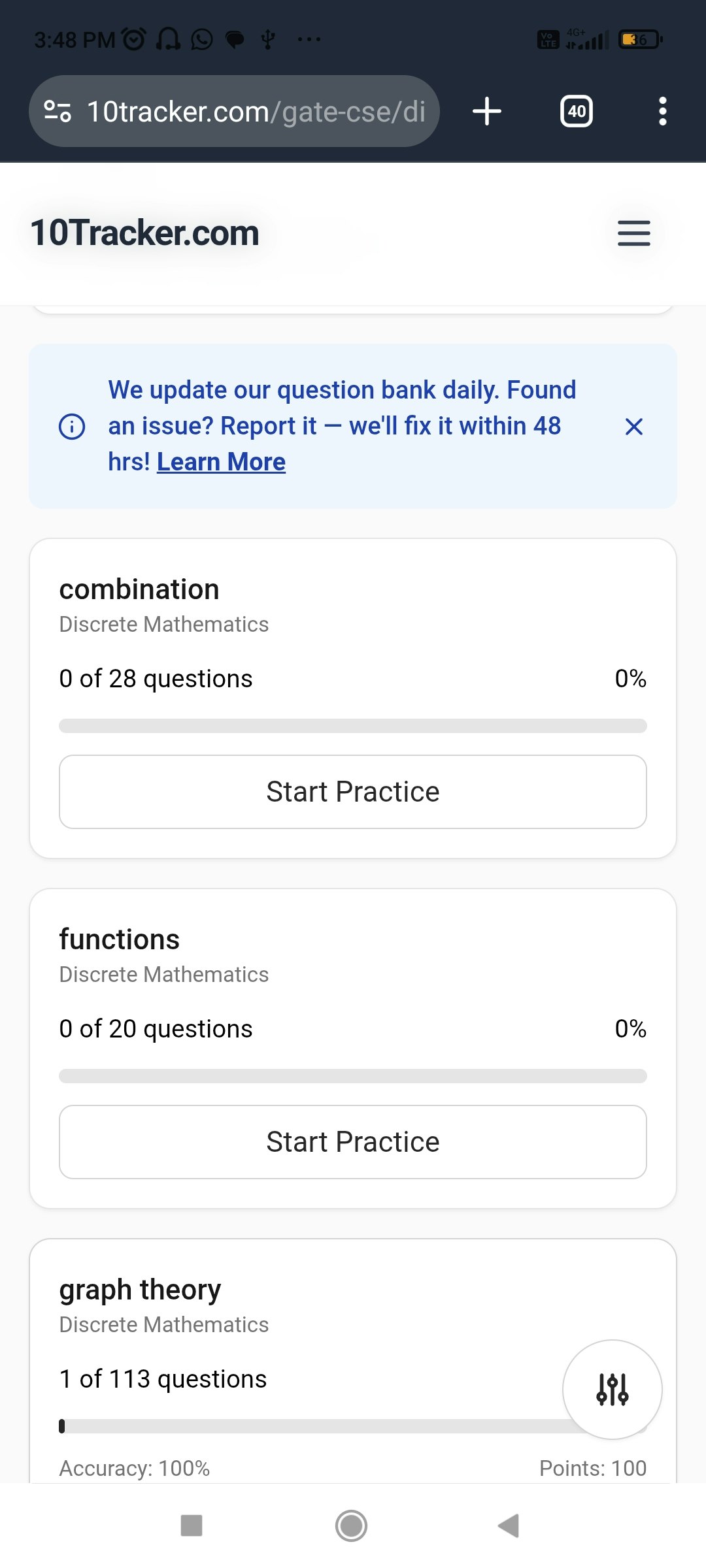 10tracker - Main screenshot showing features and interface