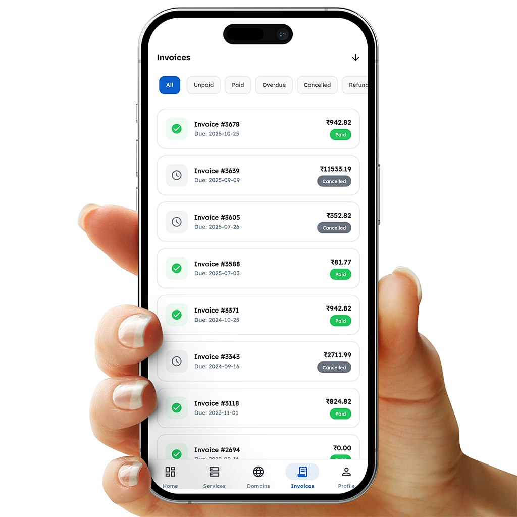 WHMCS Client Area App for Android & iOS gallery image