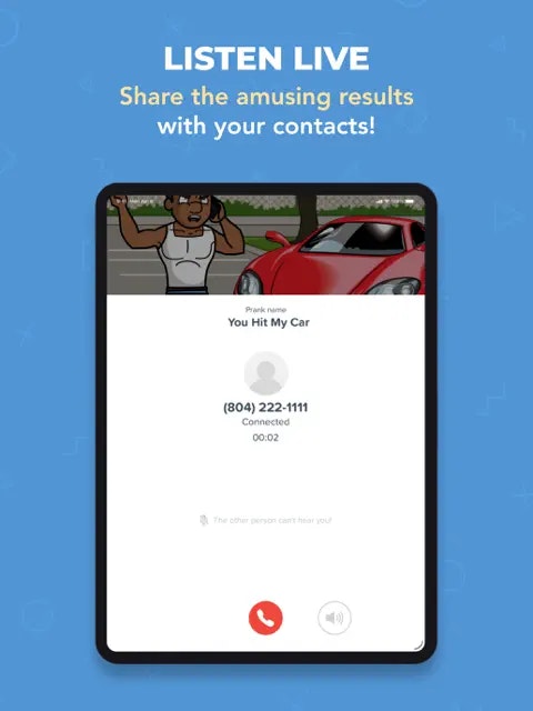 Prank Caller - Screenshot 3 showing product features and functionality