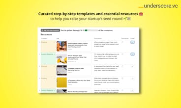Underscore VC’s Seed Fundraising Toolkit gallery image