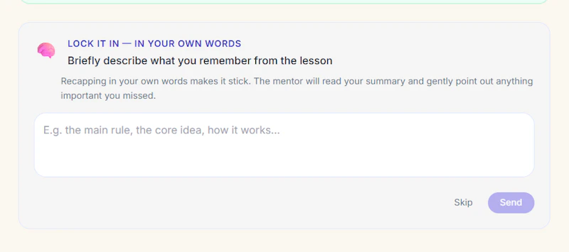 Moinaki — ADHD-friendly learning screenshot 8