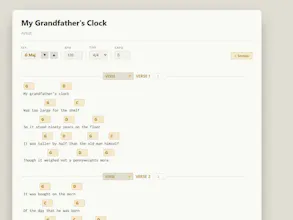 MyChordSheet gallery image