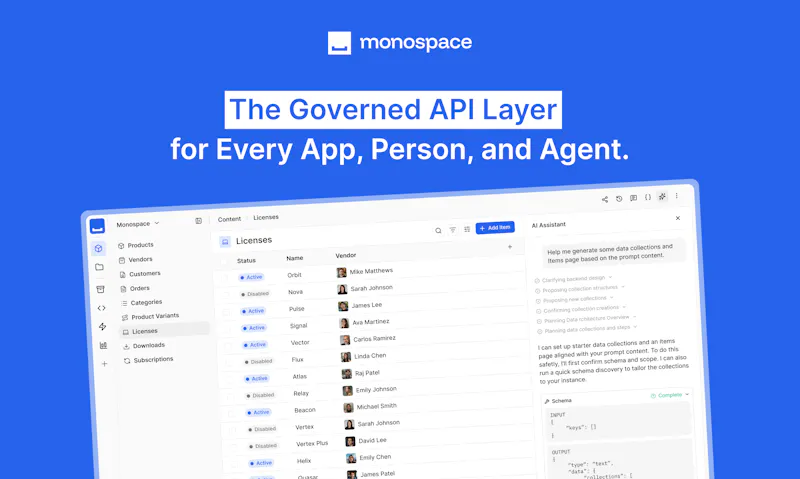 Monospace from Directus screenshot 2