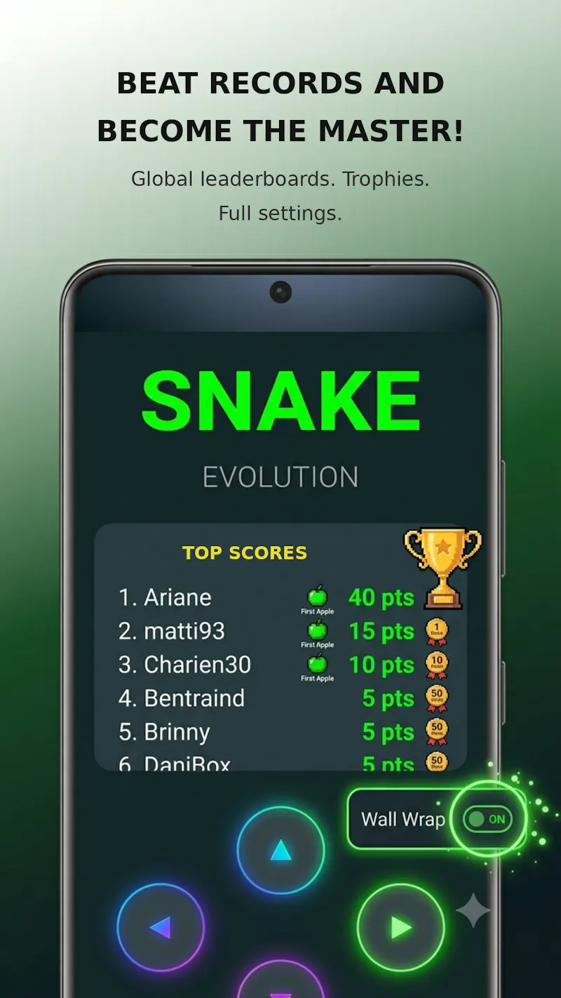 Snake Evolution, the fresh retro game  screenshot 3