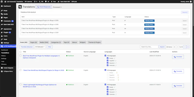LATW Multilingual screenshot 4