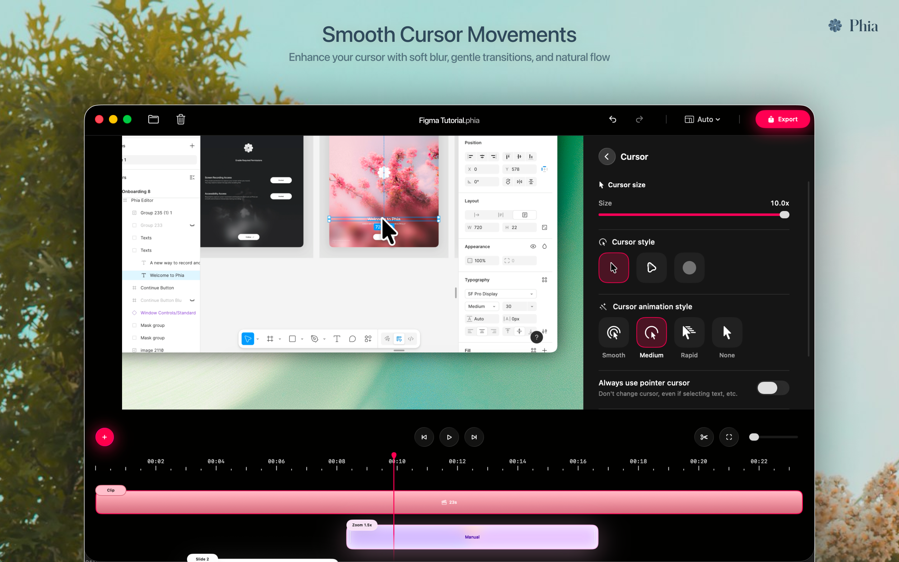 Phia - Screenshot 5 showing product features and functionality