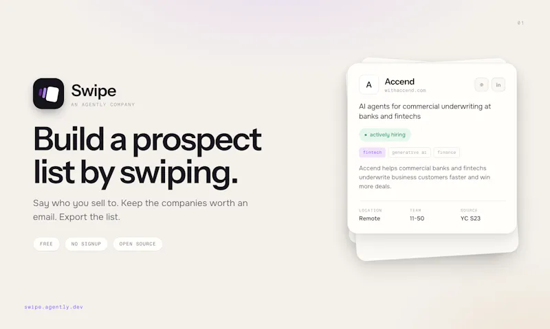 Swipe screenshot 2