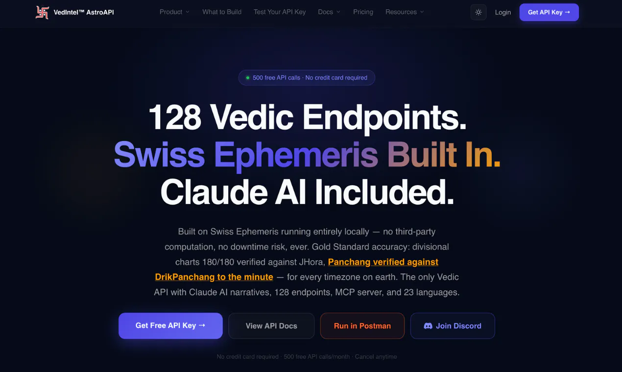 VedIntel™ AstroAPI gallery image